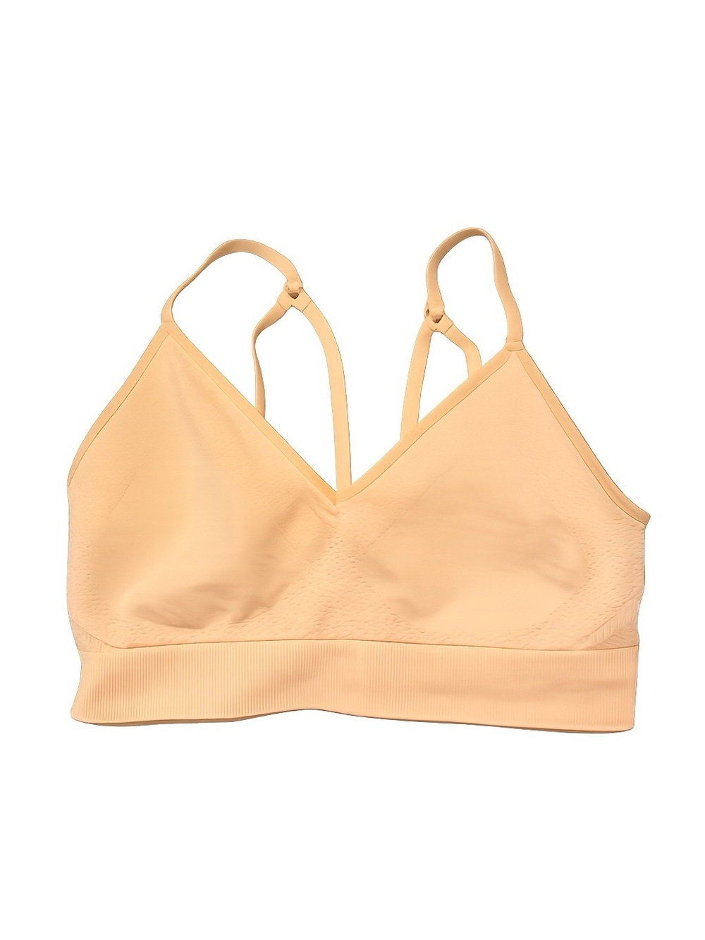 Knixwear Seamless Wireless Bralette Nude Beige Size XL Strappy Back